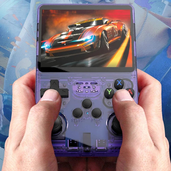 Planet Gates R36S Cool Handheld Video Game Console Open Source Linux System 3.5 Inch IPS Screen R35s Pro Portable Pocket Video Player Gift