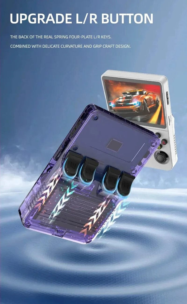 Planet Gates R36s new handheld game console open source Linux 3.5-inch IPS screen handheld 128GB video player Xmas Gift