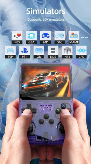 Planet Gates R36s new handheld game console open source Linux 3.5-inch IPS screen handheld 128GB video player Xmas Gift