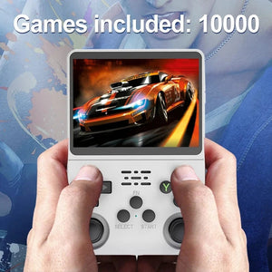 Planet Gates R36S Retro Handheld Video Game Console Linux System 3.5-inch IPS Screen Mini Portable Handheld Video Player 64GB 15000 Games