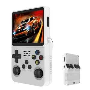 Planet Gates R36S Retro Handheld Video Game Console Linux System 3.5-inch IPS Screen Portable Handheld Video Player 64GB 15000 Games