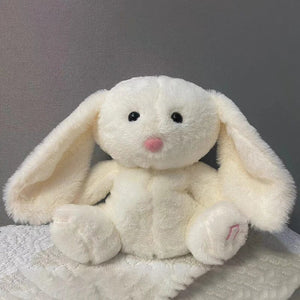 Planet Gates Rabbit B Baby Pacify Breathing Rabbit Doll Soothes Otter Plush Toy Children Soothing Music Sleep Companion Toy Bear Stuffed Gift for Kids