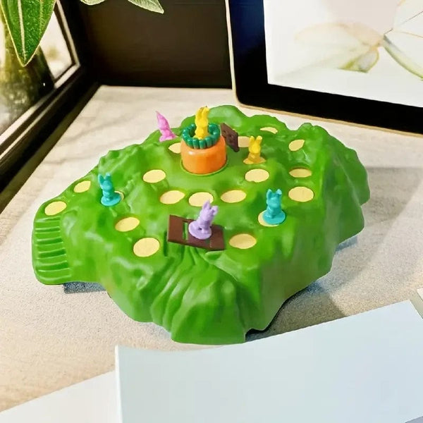 Planet Gates Rabbit Trap Carrot Rabbit Trap Table Board Defend Game Challenge Parent-Child Family Party Interactive Educational Puzzle Toy Gift