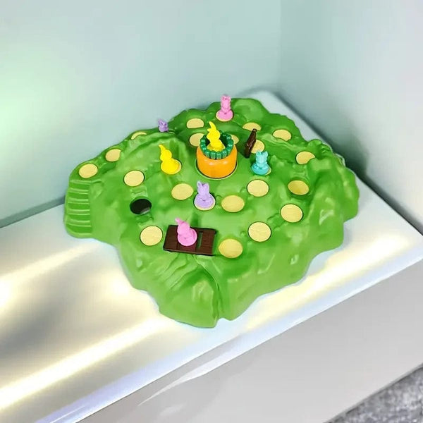 Planet Gates Rabbit Trap Carrot Rabbit Trap Table Board Defend Game Challenge Parent-Child Family Party Interactive Educational Puzzle Toy Gift