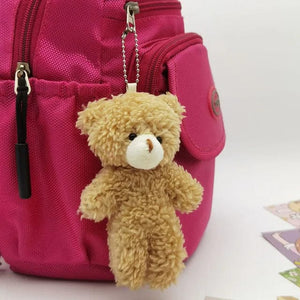 Planet Gates rabbit-white / 6pcs a pack 5/52pcs Bears Stuffed Plush Toy Mini Bear Doll Toy Keychain Bag Pendant Wedding Decoration Children Birthday Party Gifts