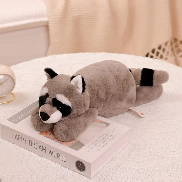 Planet Gates Raccoon Cute Raccoon Crocodile Sloth Fox Animals Soft Plush Toys Sleeping Pillow Cartoon Stuffed Cushion