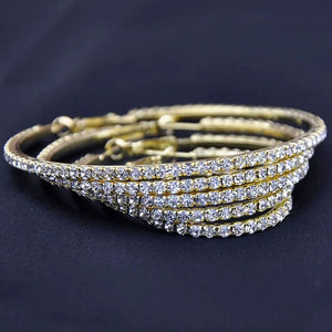 Planet Gates Raexrage 30-100mm Fashion Hoops Earrings With Rhinestone Circle Crystal Earrings Big Basketball Wives CZ Hiphop Earrings Women