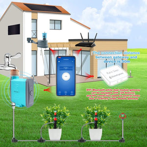 Planet Gates Rain Seer Wireless WiFi Bluetooth Rain Sensor Home Kit Connected Devices Tuya Smart Remote Control