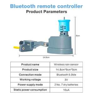 Planet Gates Rain Seer Wireless WiFi Bluetooth Rain Sensor Home Kit Connected Devices Tuya Smart Remote Control