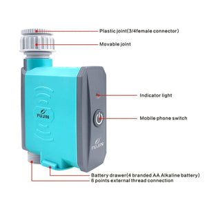 Planet Gates Rain Sensor BLE / CHINA FUJIN Irrigation Bluetooth WiFi gateway flower watering controller timing watering artifact automatic smartphone remote timer