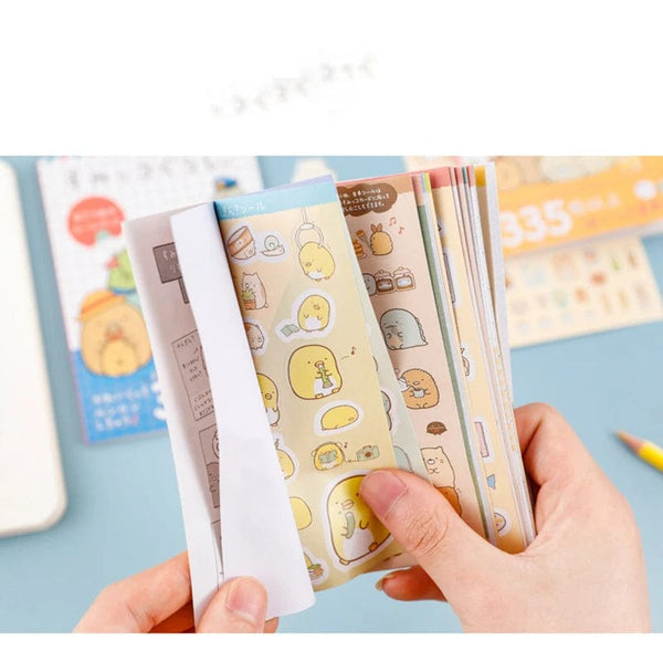 Planet Gates random 16 Sheets Kawaii Stickers Book DIY Scrapbooking Journal Planner Notebook Diary Decor Phone Stickers Office Japanese Stationery
