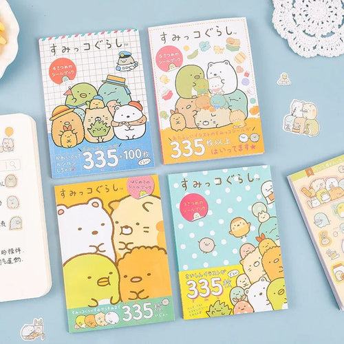 Planet Gates random 16 Sheets Kawaii Stickers Book DIY Scrapbooking Journal Planner Notebook Diary Decor Phone Stickers Office Japanese Stationery