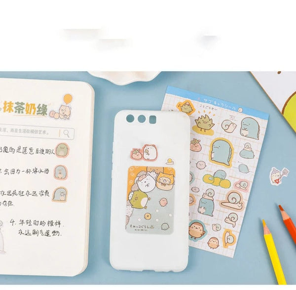 Planet Gates random 16 Sheets Kawaii Stickers Book DIY Scrapbooking Journal Planner Notebook Diary Decor Phone Stickers Office Japanese Stationery