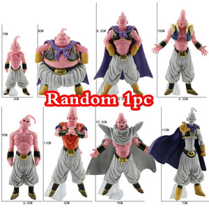 Planet Gates random 1pc Random 1Pc Dragon Ball Z Anime Figure Majin Buu Fat Buu Action Figures Doll Collection PVC Model Toys For Children Adult Gifts
