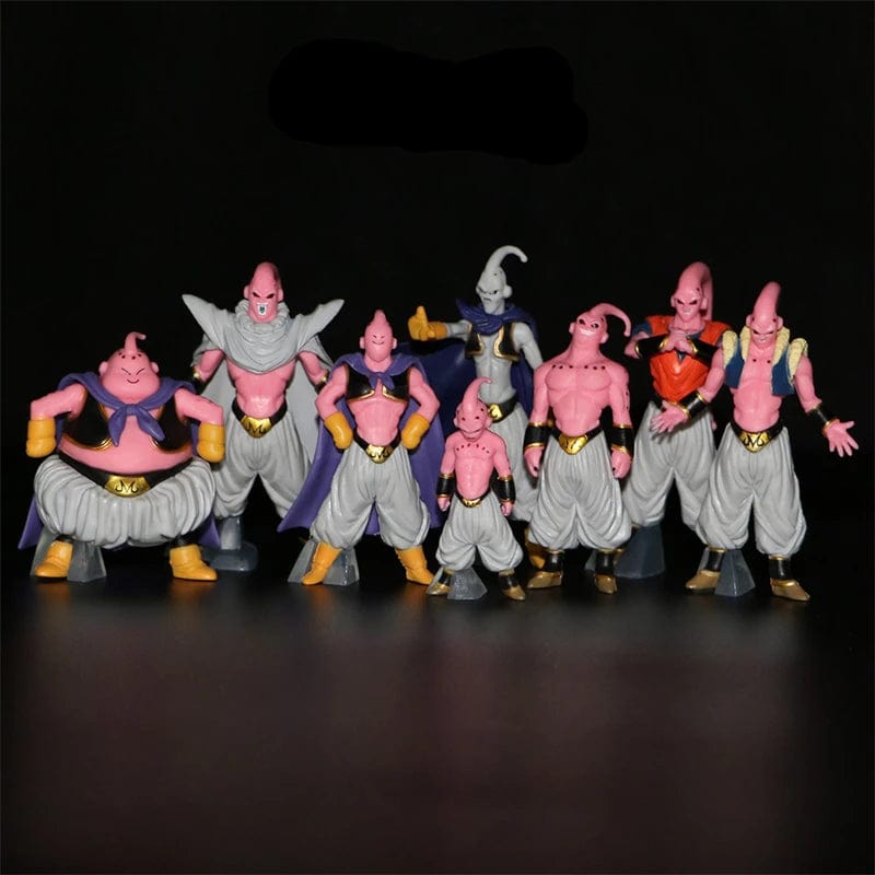 Planet Gates random 1pc Random 1Pc Dragon Ball Z Anime Figure Majin Buu Fat Buu Action Figures Doll Collection PVC Model Toys For Children Adult Gifts