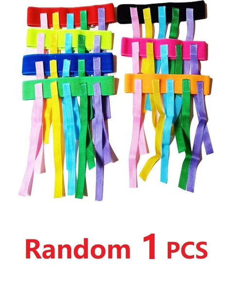 Planet Gates Random 1PCS 1-3 Pcs Children's Outdoor Fun Interactive Game Catch Tail Training Equipment Toy Team Game Parent-Child Friends Party Sports