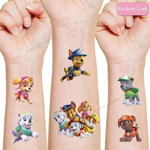 Planet Gates Random 1pcs 23cm Paw Patrol Movies Animal Plush Toys Model Action Figures Peripherals Stuffed Doll Dog Marshall Chase Rock Kid Birthday Gift