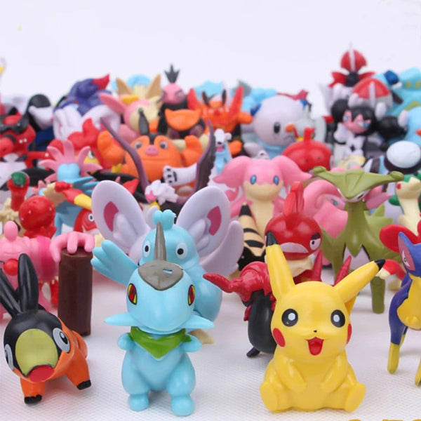Planet Gates random 24pcs 24-144 Pcs Pokemon Action Figure 2-3CM Not Repeating Mini Figures Model Toy Pikachu Anime Kids Collect Dolls Birthday Gifts
