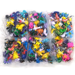 Planet Gates random 24pcs 24-144 Pcs Pokemon Action Figure 2-3CM Not Repeating Mini Figures Model Toy Pikachu Anime Kids Collect Dolls Birthday Gifts