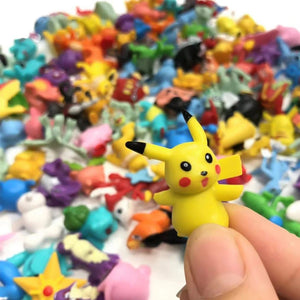 Planet Gates random 24pcs 24-144 Pcs Pokemon Action Figure 2-3CM Not Repeating Mini Figures Model Toy Pikachu Anime Kids Collect Dolls Birthday Gifts