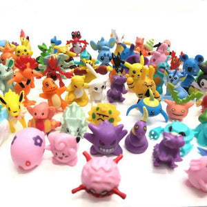 Planet Gates random 24pcs 24-144 Pcs Pokemon Action Figure 2-3CM Not Repeating Mini Figures Model Toy Pikachu Anime Kids Collect Dolls Birthday Gifts