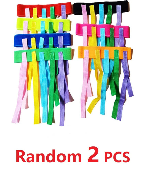 Planet Gates Random 2PCS 1-3 Pcs Children's Outdoor Fun Interactive Game Catch Tail Training Equipment Toy Team Game Parent-Child Friends Party Sports