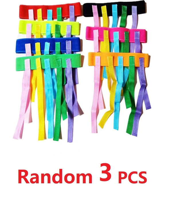 Planet Gates Random 3PCS 1-3 Pcs Children's Outdoor Fun Interactive Game Catch Tail Training Equipment Toy Team Game Parent-Child Friends Party Sports