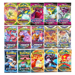 Planet Gates Random 40/80 PCS Pokemon Cards Deck Box Pikachu English Party Games Tabletop Matchmaking Card Set Pokemon Cards' Album Kids Toys