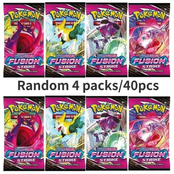 Planet Gates Random 40/80 PCS Pokemon Cards Deck Box Pikachu English Party Games Tabletop Matchmaking Card Set Pokemon Cards' Album Kids Toys