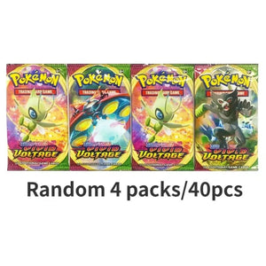 Planet Gates Random 40PCS-B Random 40/80 PCS Pokemon Cards Deck Box Pikachu English Party Games Tabletop Matchmaking Card Set Pokemon Cards' Album Kids Toys