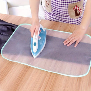 Planet Gates Random Color 1pc Ironing protective cloth, Heat Resistant Ironing Pad - Protect Clothes and Ironing Board with Mesh Cloth Steam Ironing Pad