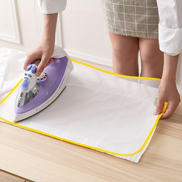 Planet Gates Random Color 1pc Ironing protective cloth, Heat Resistant Ironing Pad - Protect Clothes and Ironing Board with Mesh Cloth Steam Ironing Pad