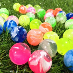 Planet Gates Random color-20pcs 20Pcs/lot Rubber 19mm Cloud Bouncy Balls Funny Toy Jumping Balls Mini Neon Swirl Bouncing Balls for Kids Sports Games Toy