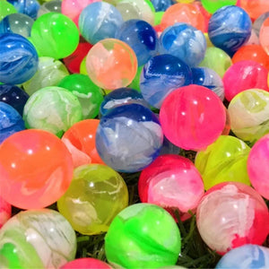 Planet Gates Random color-20pcs 20Pcs/lot Rubber 19mm Cloud Bouncy Balls Funny Toy Jumping Balls Mini Neon Swirl Bouncing Balls for Kids Sports Games Toy