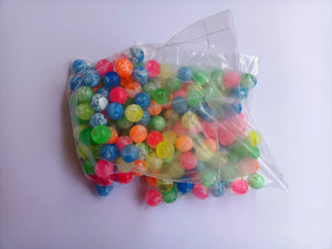 Planet Gates Random color-20pcs 20Pcs/lot Rubber 19mm Cloud Bouncy Balls Funny Toy Jumping Balls Mini Neon Swirl Bouncing Balls for Kids Sports Games Toy