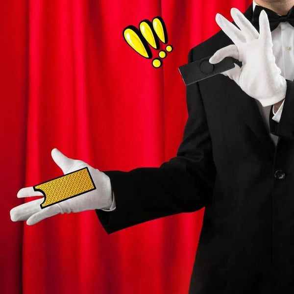 Planet Gates Random Color / CHINA Magic Coin Disappear Toys Money Disappearing Magic Tricks Games Magical Vanishing Gimmick Party Games Cool Props Birthday Gifts