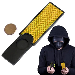 Planet Gates Random Color / CHINA Magic Coin Disappear Toys Money Disappearing Magic Tricks Games Magical Vanishing Gimmick Party Games Cool Props Birthday Gifts