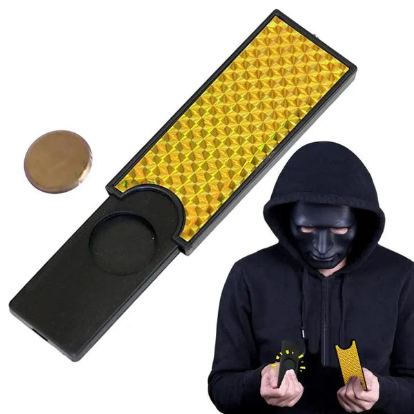 Planet Gates Random Color / CHINA Magic Coin Disappear Toys Money Disappearing Magic Tricks Games Magical Vanishing Gimmick Party Games Cool Props Birthday Gifts