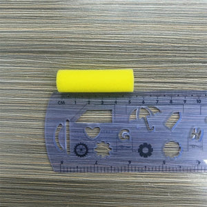 Planet Gates Random Color Malathorne 30 Pcs Cylinder-shaped Sponge Brush for Water-Base Table Tennis Glue+Random Color Clip Racket DIY Tools Accessories