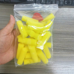 Planet Gates Random Color Malathorne 30 Pcs Cylinder-shaped Sponge Brush for Water-Base Table Tennis Glue+Random Color Clip Racket DIY Tools Accessories