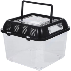 Planet Gates Random Color Pet Box Turtle Tank Habitat Small Terrarium Snails Reptile Aquarium Storage Nest Plastic Tortoise Basin Breeding Living