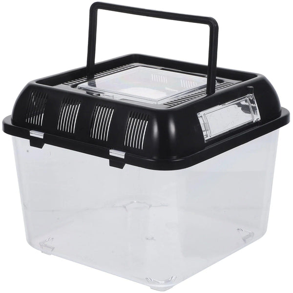 Planet Gates Random Color Pet Box Turtle Tank Habitat Small Terrarium Snails Reptile Aquarium Storage Nest Plastic Tortoise Basin Breeding Living