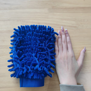 Planet Gates Random Colors 1pc Microfiber Car Wash Gloves - Anti-Scratch Cleaning & Care Tool For Cars & Home Kitchen