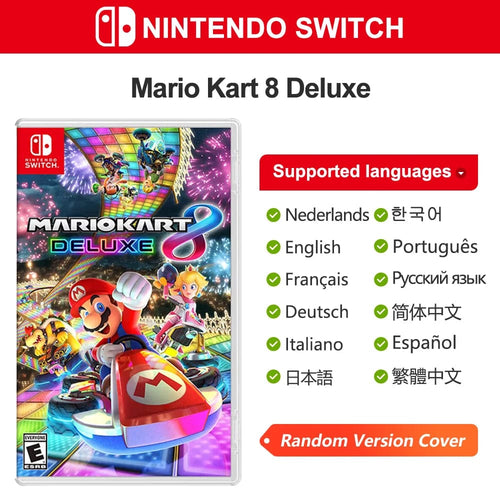 Planet Gates Random Cover / CHINA Mario Kart 8 Deluxe Nintendo Switch Game Deals 100% Official Original Physical Game Card Genre Racing for Switch OLED Lite