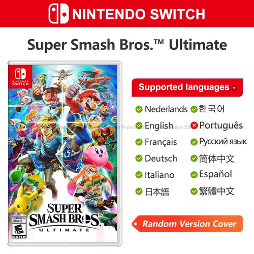 Planet Gates Random Cover / CHINA Super Smash Bros. Ultimate Nintendo Switch Game Deals Action Fighting and Multiplayer Genre for Switch OLED Lite Game Console