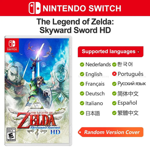 Planet Gates Random Cover / CHINA The Legend of Zelda Skyward Sword HD Nintendo Switch Game Deals 100% Official Original Physical Game Card for Switch OLED Lite