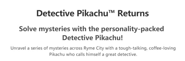 Planet Gates Random Cover Detective Pikachu Returns Nintendo Switch Game Deals 100% Original Physical Game Card Single Player Adventure Genre for Switch