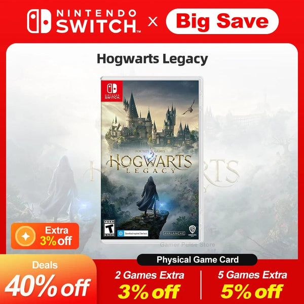 Planet Gates Random Cover Hogwarts Legacy Nintendo Switch Game Deals 100% Official Original Physical Game Card RPG Genre for Nintendo Switch Game Console