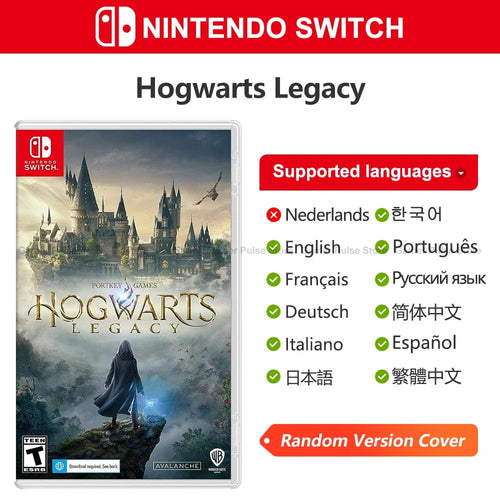 Planet Gates Random Cover Hogwarts Legacy Nintendo Switch Game Deals 100% Official Original Physical Game Card RPG Genre for Nintendo Switch Game Console