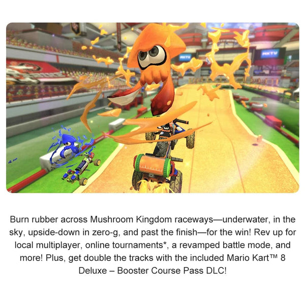 Planet Gates Random Cover Mario Kart 8 Deluxe Bundle (Game + Booster Course Pass) Nintendo Switch Game Deals 100% Original Physical Game Card for Switch